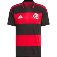 Adidas Camisola de futebol 'CR Flamengo 26' vermelho / preto / branco