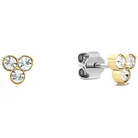 Tommy Hilfiger Gold-plated stud Orecchini with crystals Essential 2781033