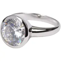 Modesi Anello In Argento Affascinante Qjry4034L Circuito 57 Mm — Anello