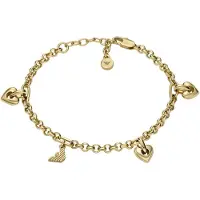 Emporio Armani Beautiful gold-plated Bracciale with pendants EGS3268710