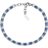 Amen Bracciale Da Uomo In Acciaio Con Perline ACBR1315 — Bracciale