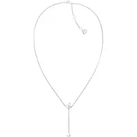 Tommy Hilfiger Moderní ocelový náhrdelník se srdíčky Hanging Heart 2780671