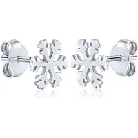 Silvego Orecchini Argento Fiocchi Neve Ztje52502 — Orecchini