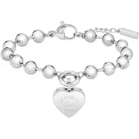 Lacoste Bracciale Sfere In Acciaio Love My Croc 2040505 — Bracciale