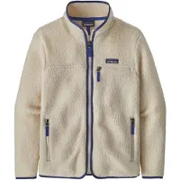 Patagonia - Marcas - W's Retro Pile Jkt Pelican para Mulher - Tamanho L