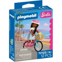 Playmobil Jogo De Construção X Barbie Brooklyn 12 Peças