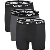 Nike Cueca cinzento escuro / preto / branco