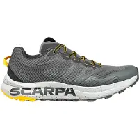 Scarpa - Sapatilhas trail - Spin Planet Anthracite Saffron para Homem - Tamanho 41.5 - Cinzento