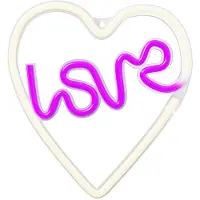 TelForceOne Luz Led Decorativa Light Love Heart