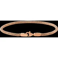 Daniel Wellington Braccialetto Perfect Pair In Maglia Acciaio Color Bronzo Lunghezza 20,5 Cm — Bracciale