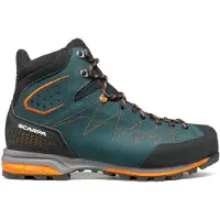 Scarpa - Calçado caminhada homem - Zodiac Trek GTX Petrol Rust Orange para Homem - Tamanho 41.5 - Azul