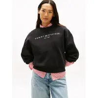 Tommy Hilfiger Sweatshirt preto / branco