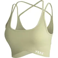 Yeaz Top desportivo 'Classy' cinzento / verde claro