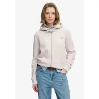 Superdry Casaco em moletão cinzento claro