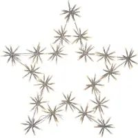 Star Trading Luz decorativa LED Flower Star para o exterior