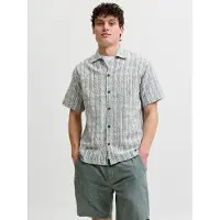 Jack & Jones Camisa De Manga Curta Blutiago Structure Resort