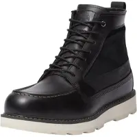 Timberland para homem. TB0A6CE2W021 Botas impermeáveis Britton Mills pretas (42), Couro, Preto, Plano, Cordão, Casual, Ao ar livre
