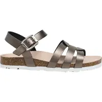 Pepe Jeans para menina. PGS800001 Sandálias Oban Glow bronze (33), Plano, Fivela, Casual, moda infantil