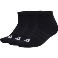 Adidas Meias de desporto 'Essentials' preto / branco