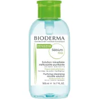 Bioderma Água de limpeza para pele oleosa Sébium H2O (Solução Micelar) - Volume: 500 ml com una bomba