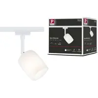 Paulmann URail Blossom Spot, branco sinal, metal, vidro, G9