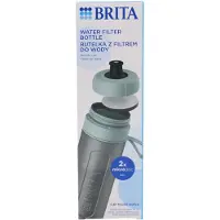 Brita Fill & Go Active 0.6 l water filter bottle + 2 Micro Disc filters - Variant: Zelená