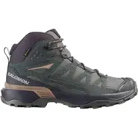 Salomon - Calçado caminhada mulher - X Ultra 360 Mid GTX W Sedona Sage/Urban Chic para Mulher - Tamanho 36 2/3 - Verde