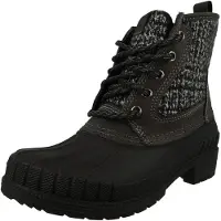 Kamik Botim com fivela 'Sieanna' taupe / preto