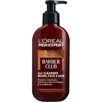L'Oréal Barber Club Gel 3 em 1 (limpador de barba, rosto e cabelo) 200 ml