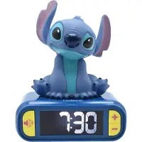 Disney Relógio Despertador Digital 3d Disney Stitch