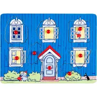 Muumi Puzzle Peg Puzzle Moominhouse