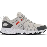Columbia Sapato baixo 'Peakfreak II' pedra / cinzento claro / vermelho vivo