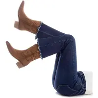 Xti para mulher. 14430702-CAMEL Botas 144307 castanhas (36), Marrom, 3 a 5cm, Zíper, Casual