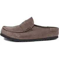 Birkenstock Sapato aberto 'Naples' lamacento