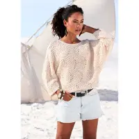 LASCANA Pullover bege