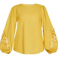 Usha Blusa caril