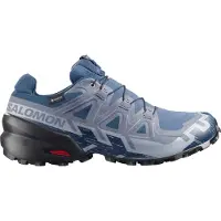 Salomon Sapatilha de corrida 'Speedcross 6' azul fumado / azul escuro / cinzento basalto