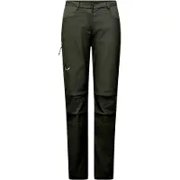Salewa - Vestuário escalada mulher - Agner Hemp Ripstop Pants W Dark Olive para Mulher - Tamanho L - Caqui