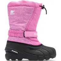 Sorel Bota de neve 'Flurry' cor-de-rosa / preto / branco