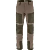 Fjällräven - Vestuário caminhada - Keb Agile Trousers M Suede Brown Dark Olive para Homem - Softshell - Tamanho 54 EU - Castanho