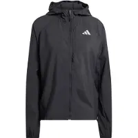 Adidas - Vestuário trail corrida mulher - Run Essentials Jkt W Black para Mulher - Tamanho S - Preto