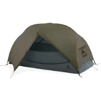 MSR - Tendas caminhada/trekking - Hubba Hubba LT 1P Green para Unissexo - Nylon - Caqui