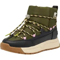 Sorel - Pós ski - Whitney III Slip-On WP W Utility Green Black para Mulher - Tamanho 6,5 US - Caqui