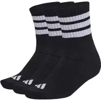 Adidas Meias de desporto 'Ess' preto / branco