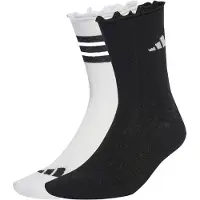 Adidas Meias de desporto 'Glow 2 Pack' preto / branco