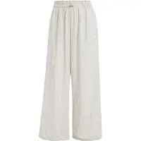 Adidas Calças de desporto 'Essentials' bege claro / branco