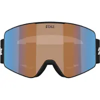 Bliz - Máscaras ski - G001S Matte Black Orange Blue para Unissexo - Preto