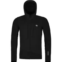 Ortovox - Polares - Fleece Grid Hoody M Black Raven para Homem - Tamanho S - Preto