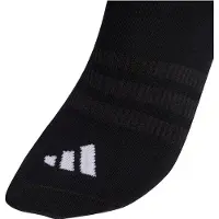 Adidas Meias de desporto 'THIN&LIGHT SPORTSWEAR NO SHOW 3 PAIR PACK' cinzento / preto / branco