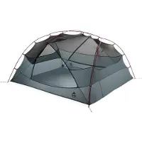 MSR - Tendas caminhada/trekking - Hubba Hubba LT 3P Green para Unissexo - Nylon - Caqui